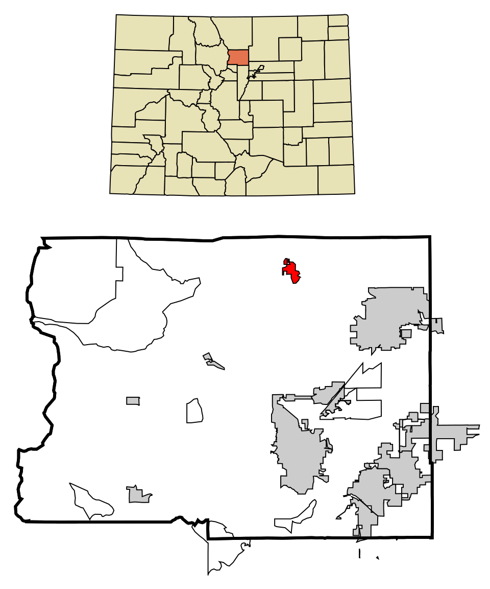 Locator map of Lyons