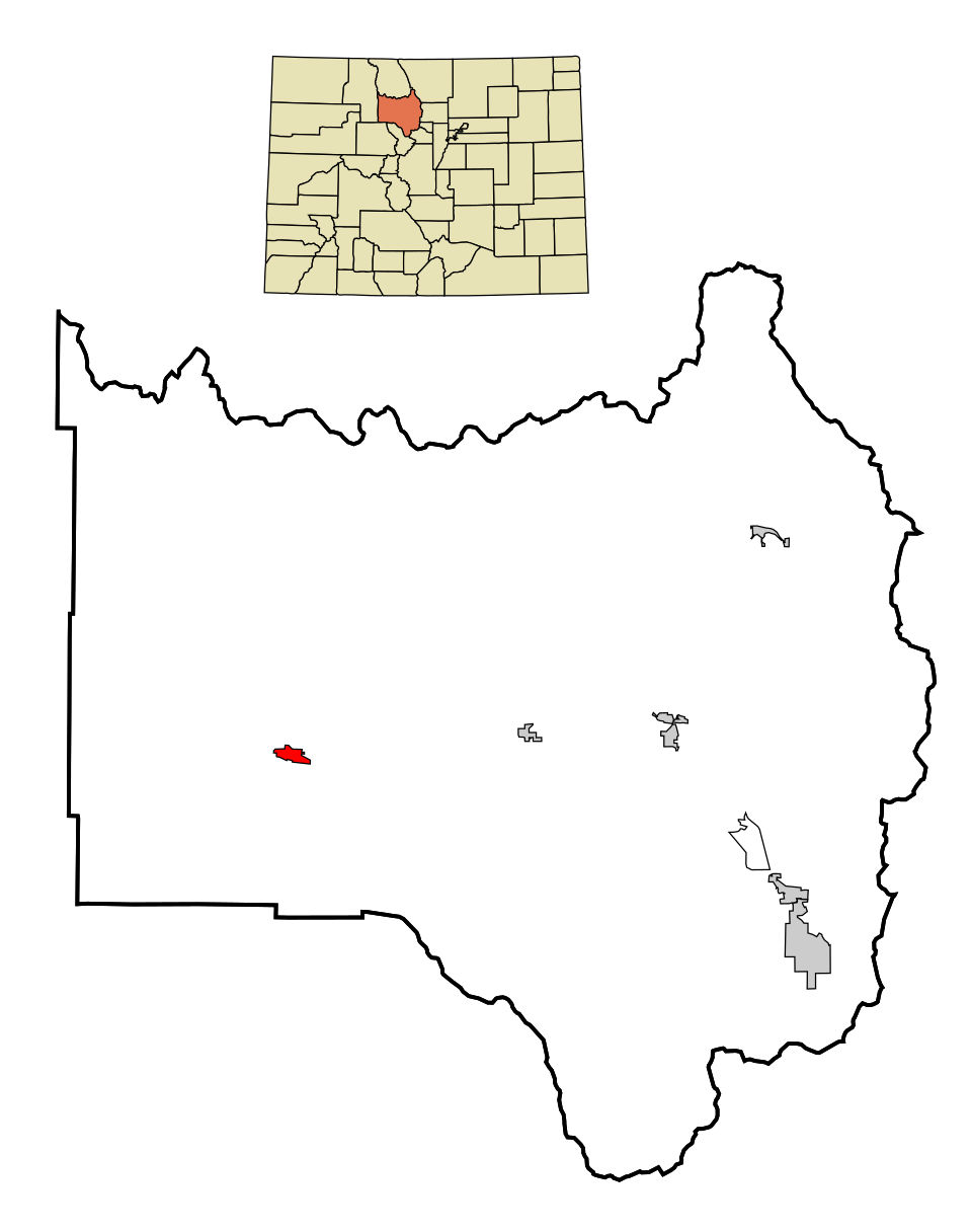 Locator map of Kremmling
