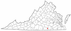 Locator map of La Crosse