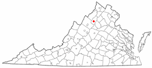 Locator map of Stanley