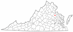 Locator map of Bowling Green
