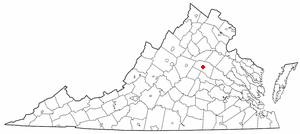 Locator map of Louisa