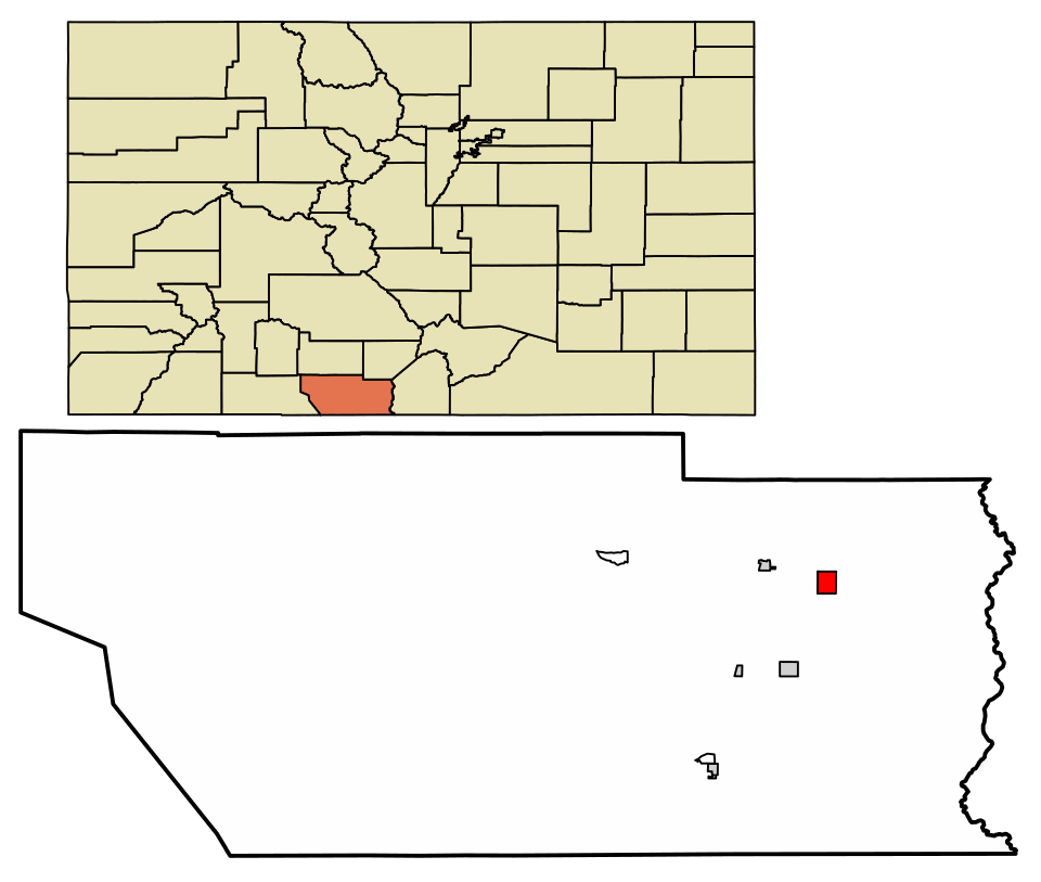 Locator map of Sanford