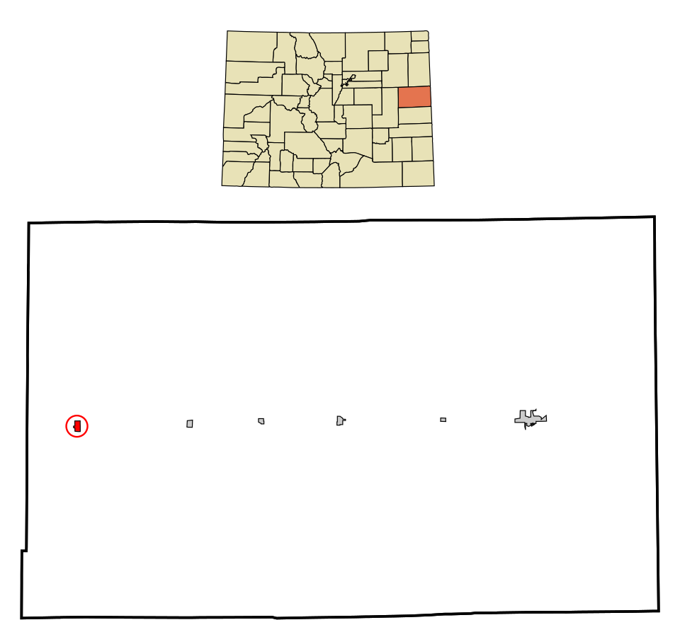 Locator map of Flagler