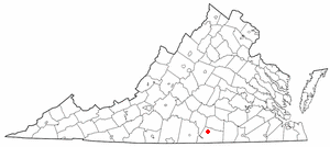 Locator map of Chase