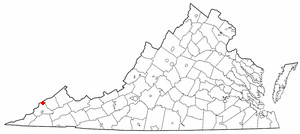 Locator map of Pound