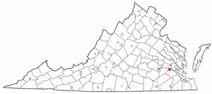 Locator map of Claremont