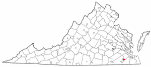 Locator map of Windsor