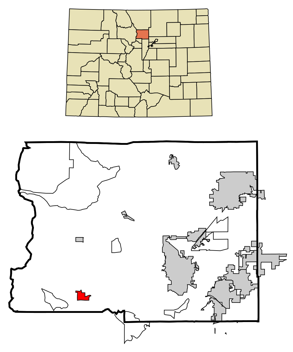 Locator map of Nederland