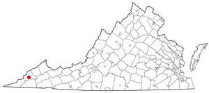 Locator map of Norton