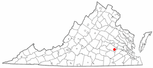Map of Colonial Heights