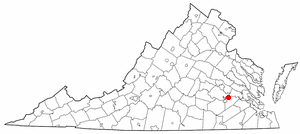 Map of Hopewell