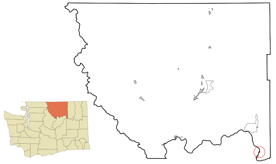 Locator map of Elmer