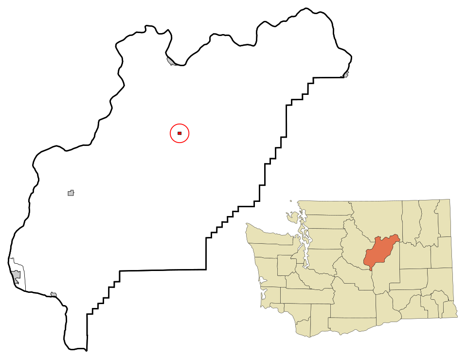 Locator map of Mansfield