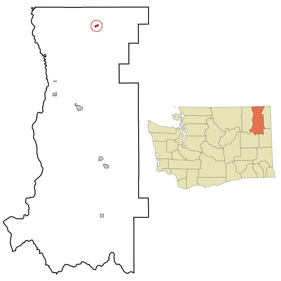 Locator map of Northport