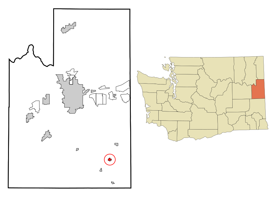 Locator map of Fairfield