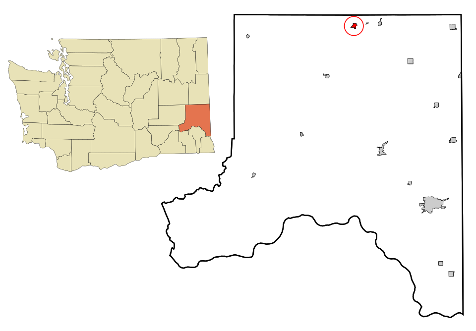 Locator map of Malden