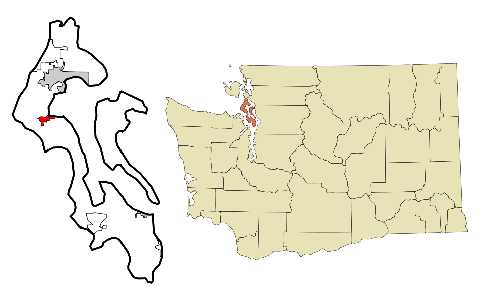 Locator map of Coupeville