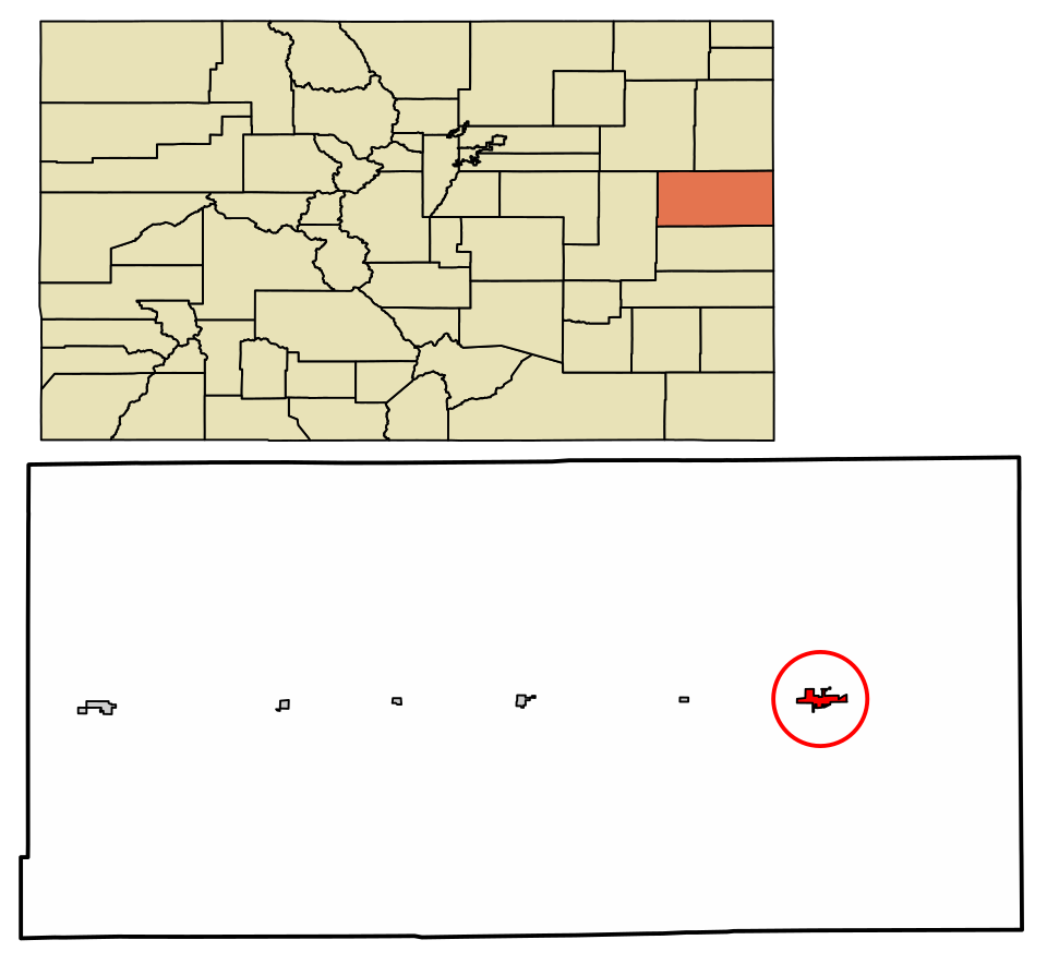 Locator map of Burlington
