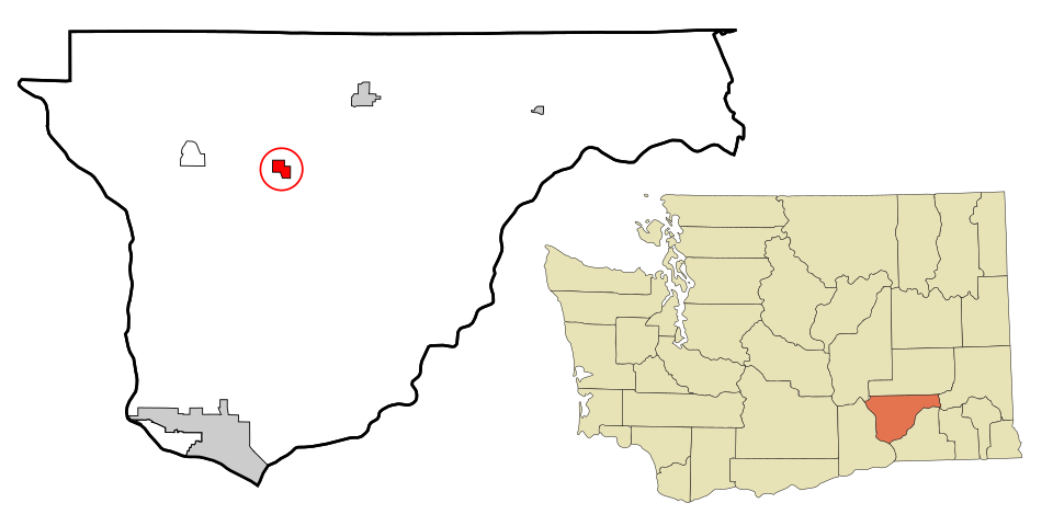 Locator map of Mesa