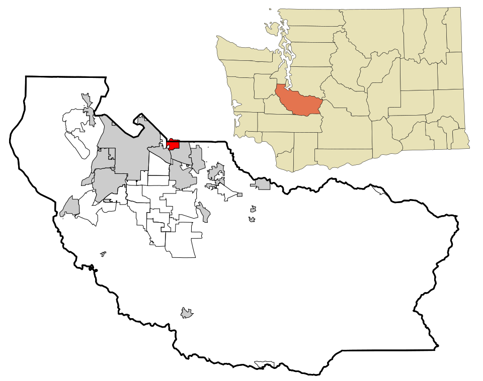 Locator map of Milton