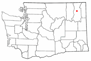 Locator map of Colville