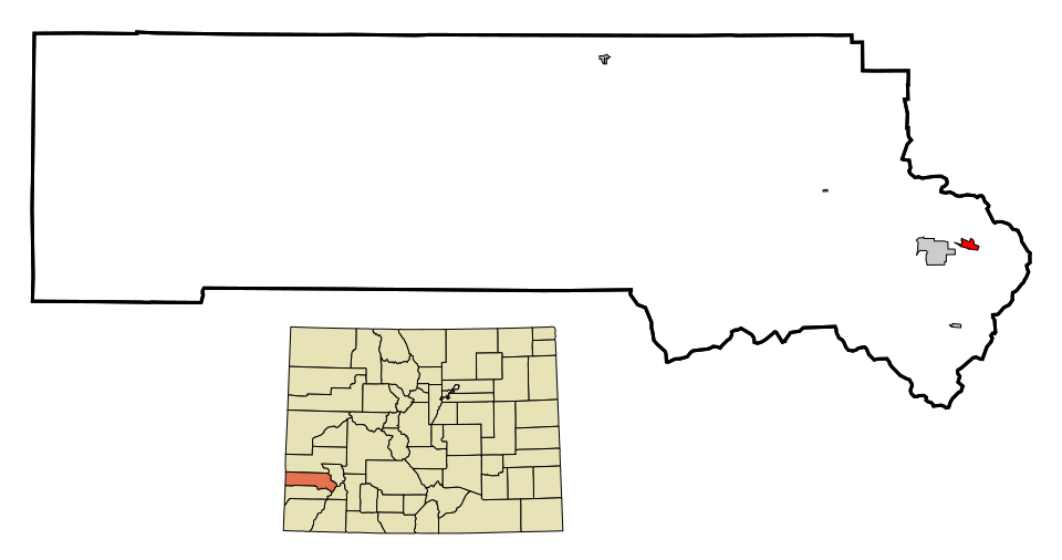 Locator map of Telluride