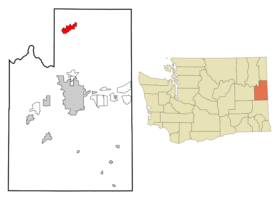 Locator map of Deer Park