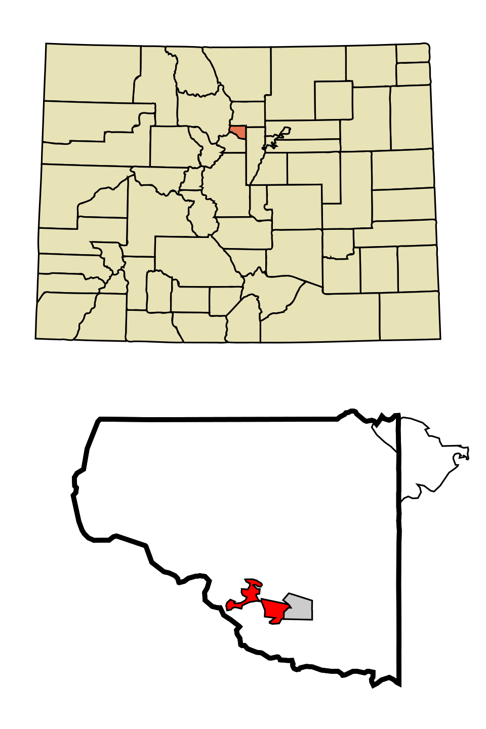 Locator map of Central