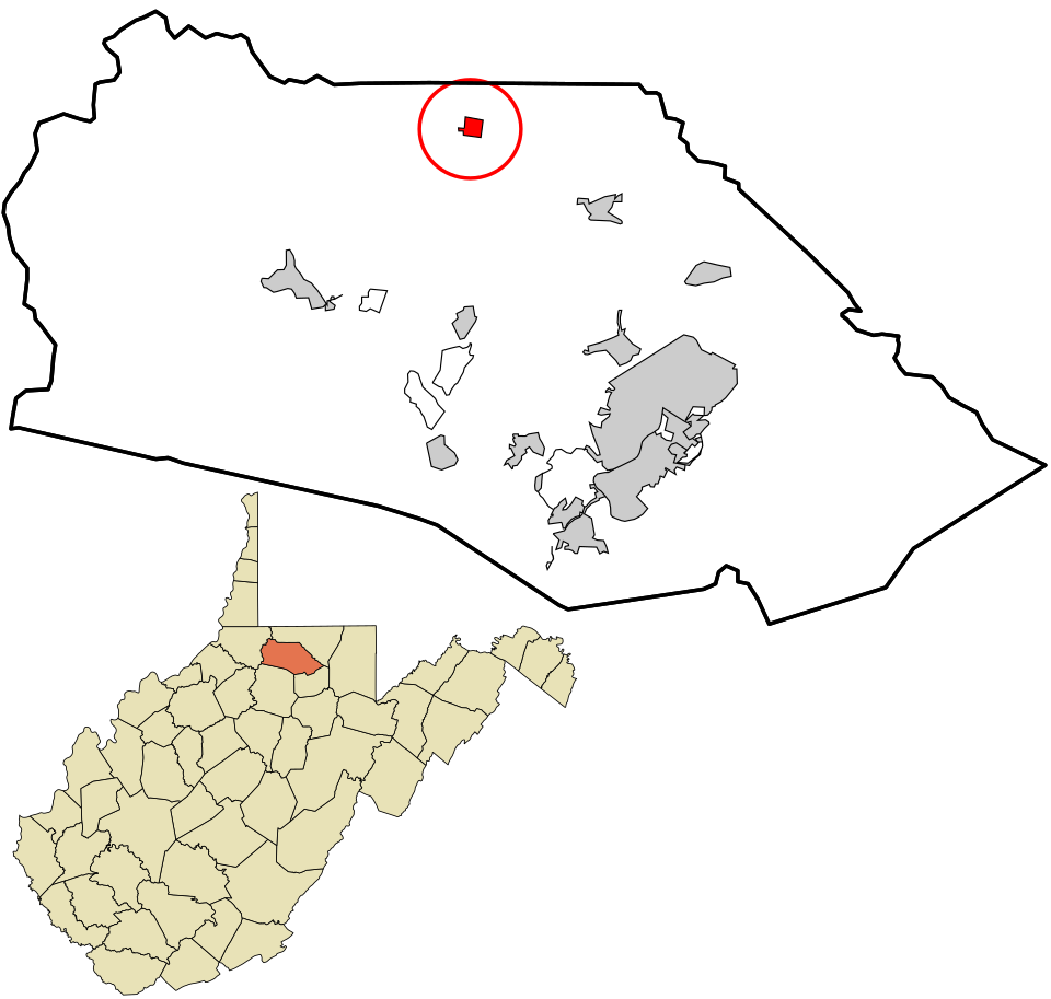 Locator map of Fairview