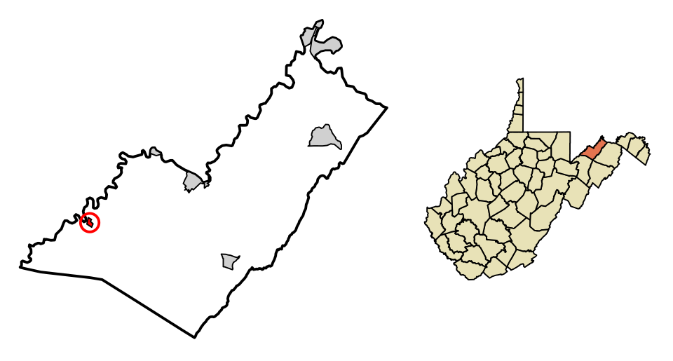 Locator map of Elk Garden