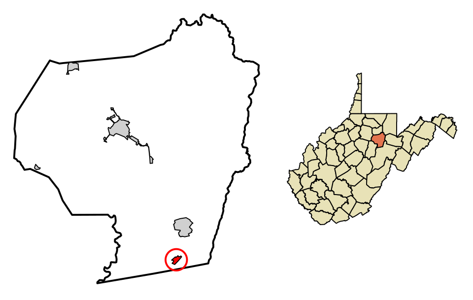 Locator map of Junior