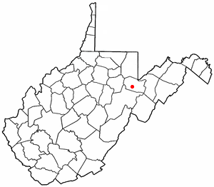 Locator map of Hendricks