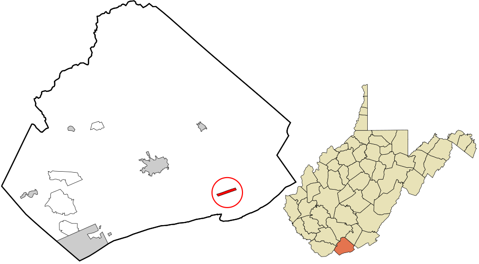 Locator map of Oakvale
