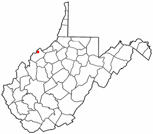 Locator map of North Hills