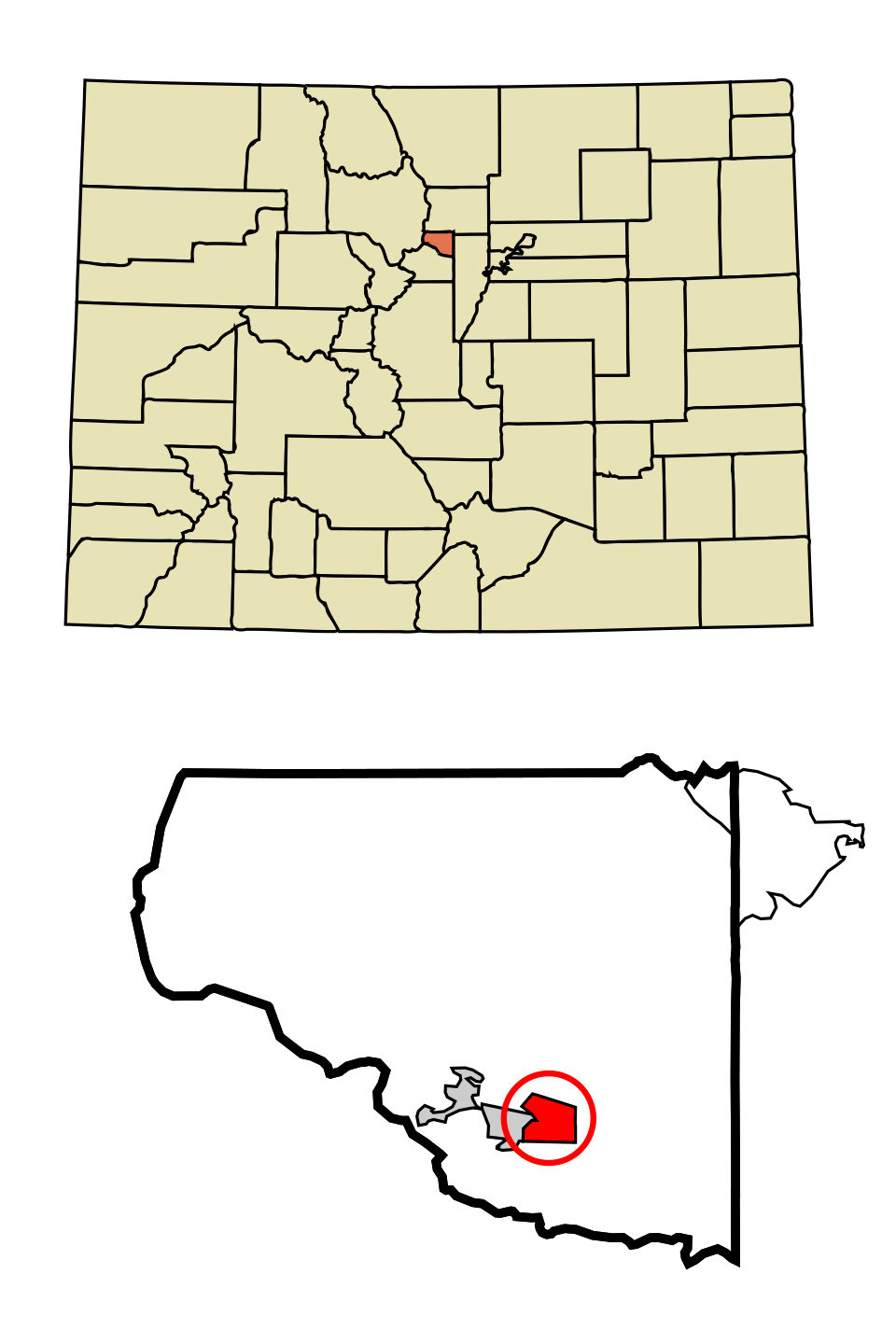 Locator map of Black Hawk