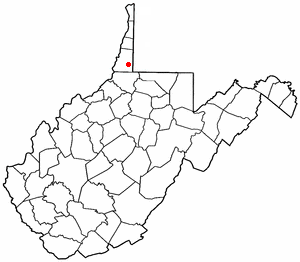Locator map of Cameron