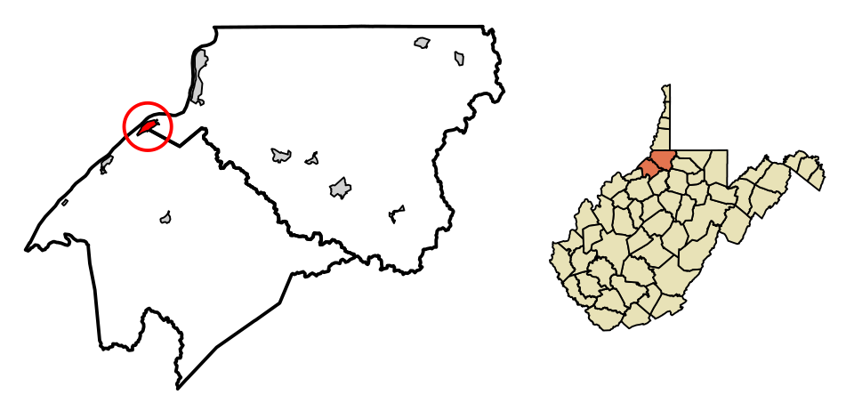 Locator map of Paden
