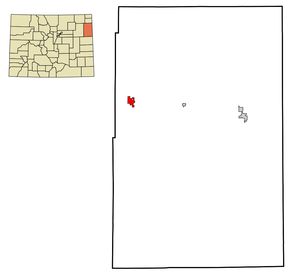 Locator map of Yuma