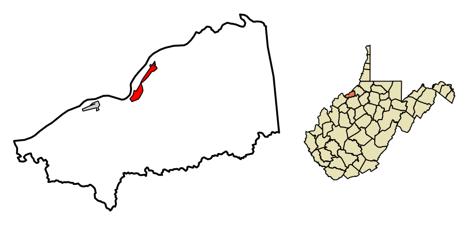 Locator map of St. Marys