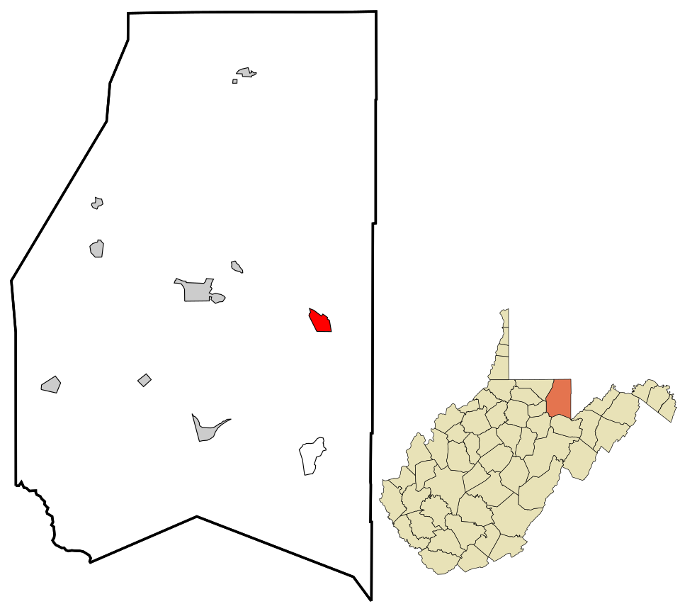Locator map of Terra Alta