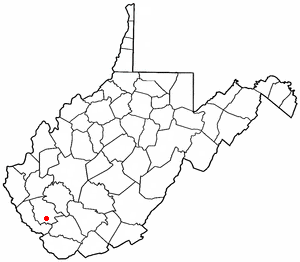 Locator map of Man