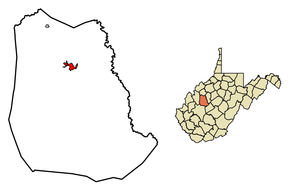 Locator map of Spencer