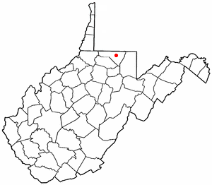 Locator map of Granville