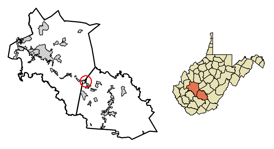 Locator map of Smithers