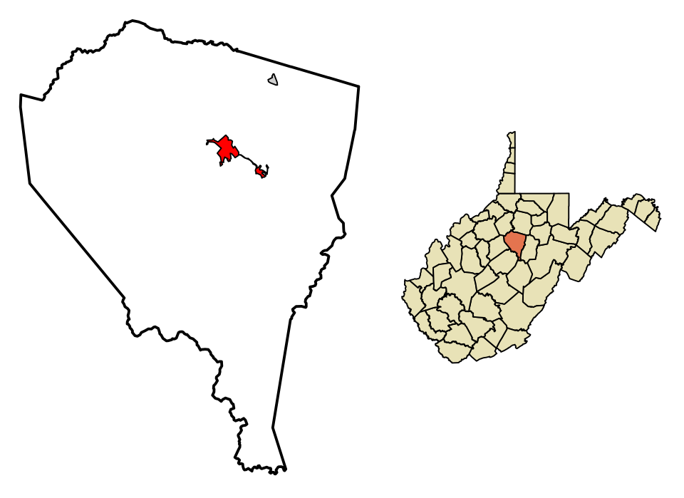 Locator map of Weston