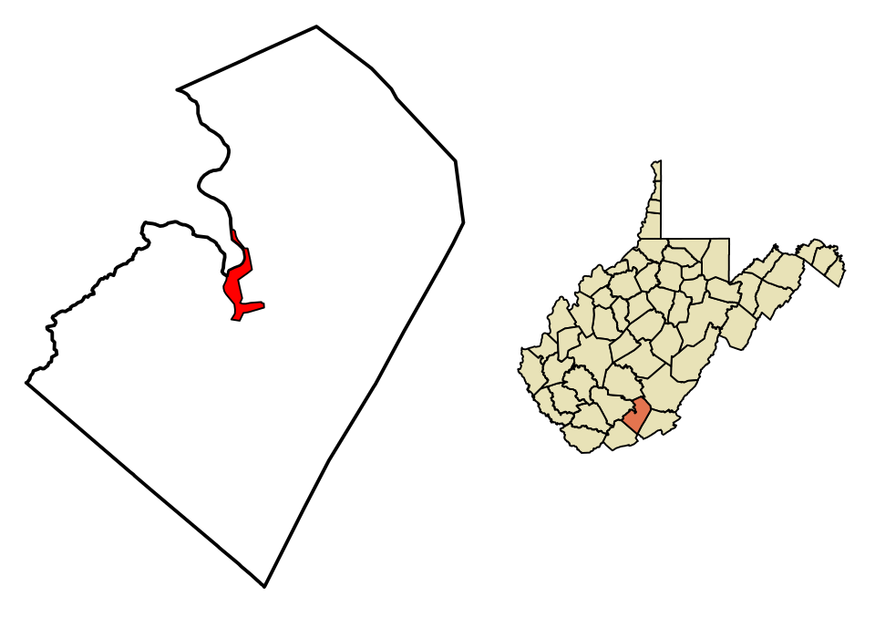 Locator map of Hinton