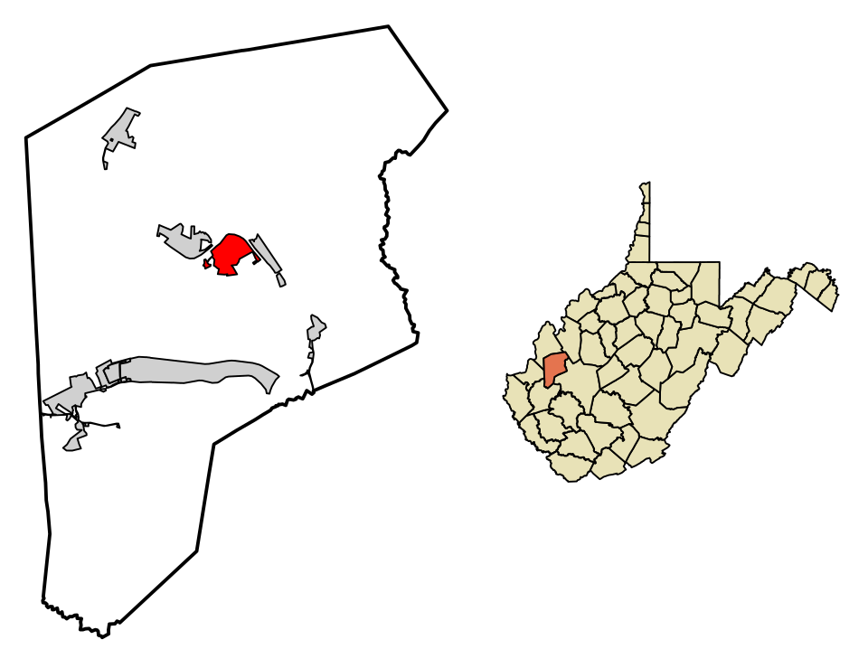 Locator map of Winfield