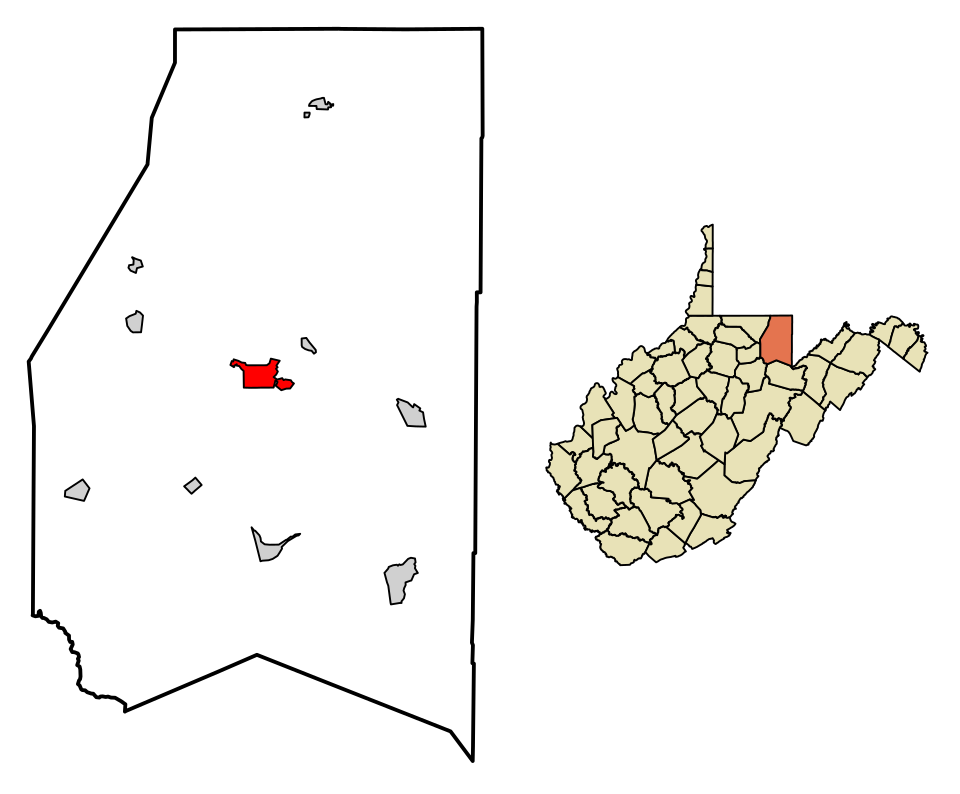 Locator map of Kingwood