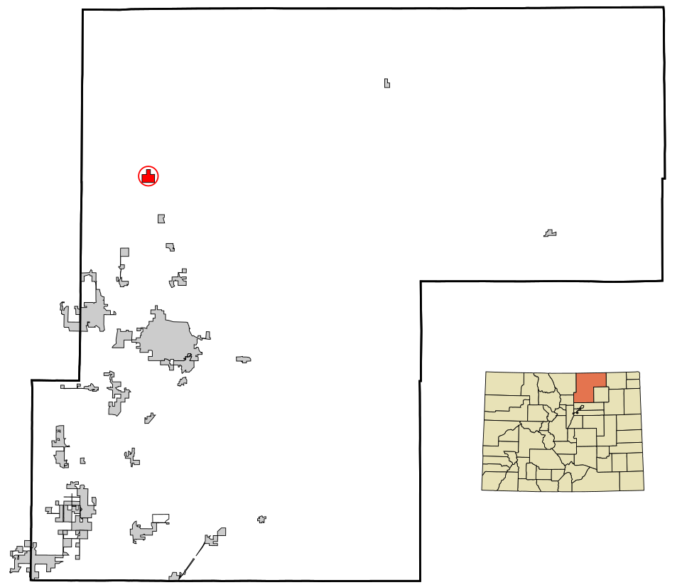 Locator map of Nunn